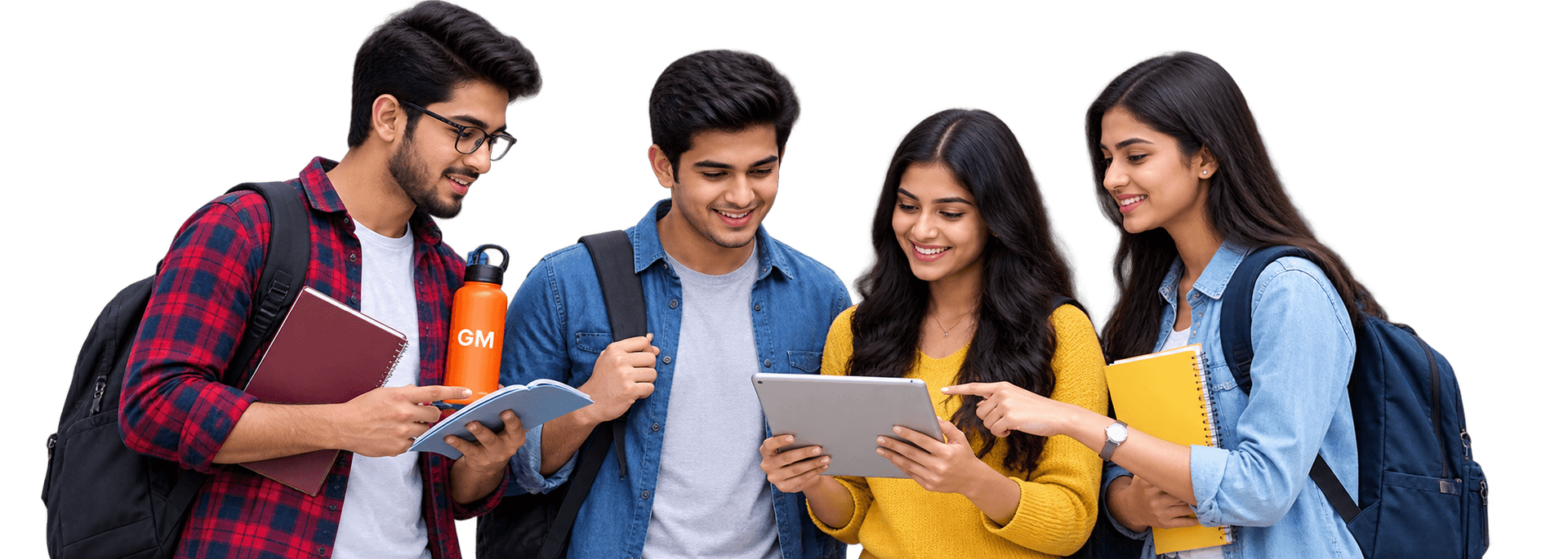 Students joining the GetMaterials community