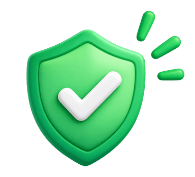 Verified shield illustration